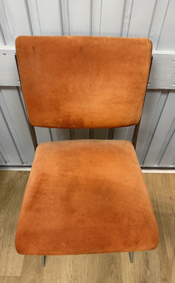 Suite de 4 chaise Paul Legeard-photo-1