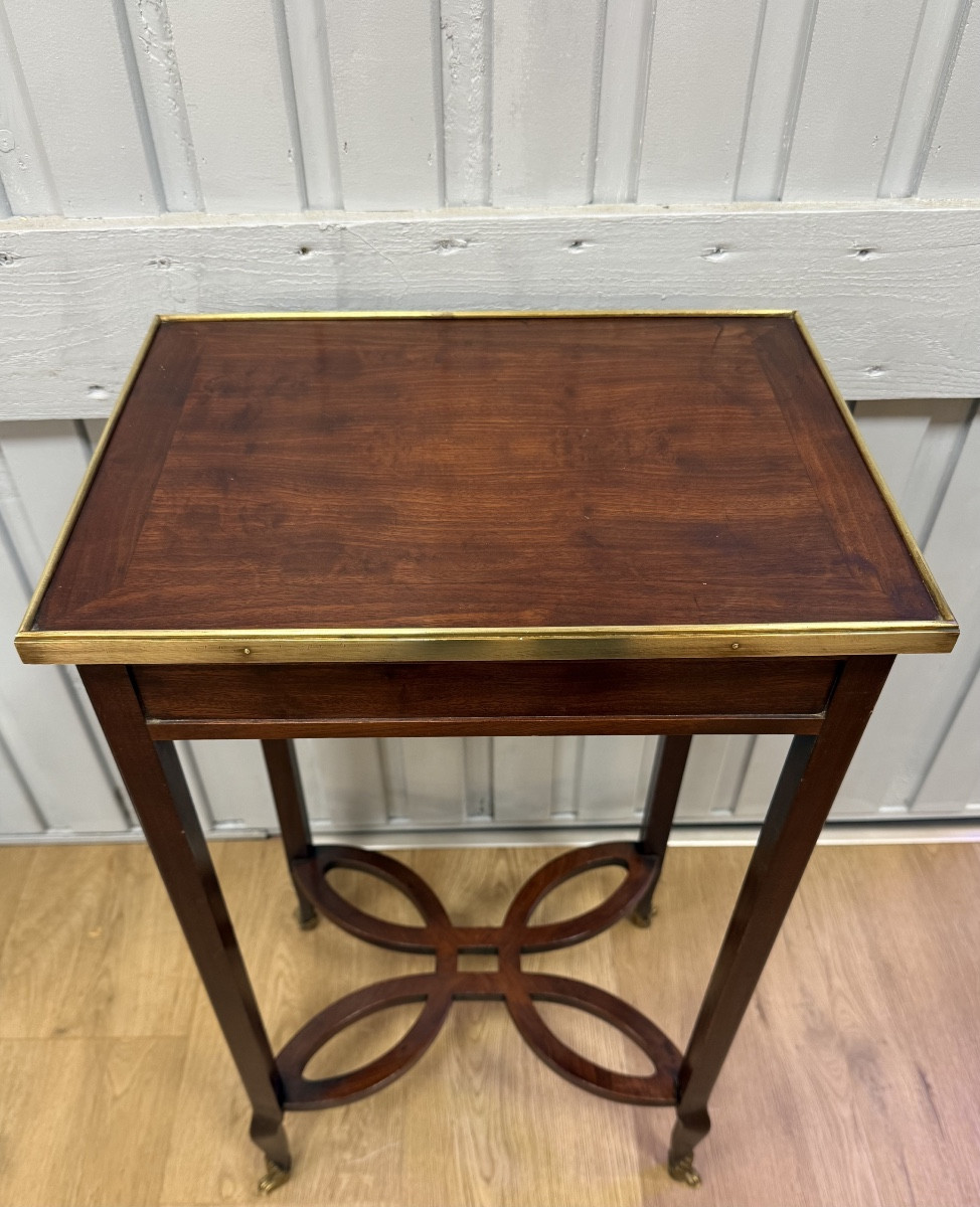 Petite table d appoint en acajou