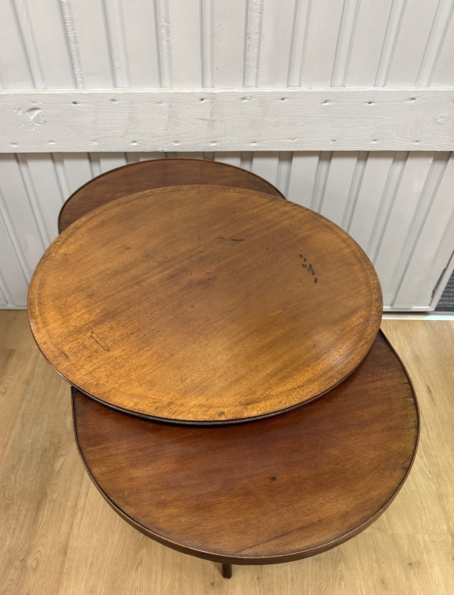 Table d appoint en acajou-photo-6