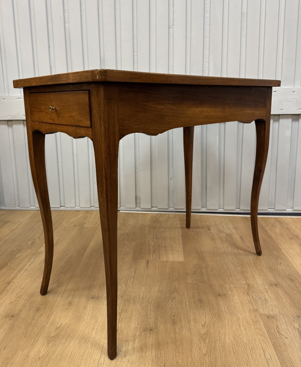 Table bureau en noyer-photo-1