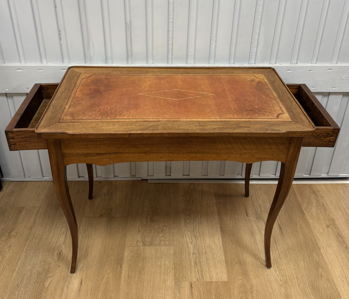 Table bureau en noyer-photo-3