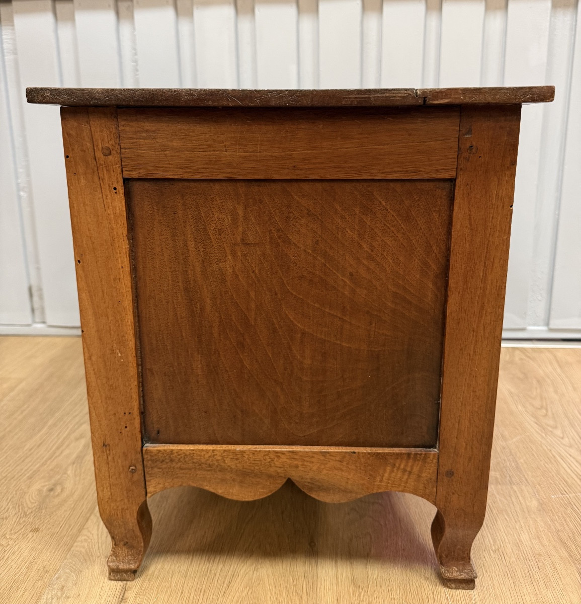 Small Children's Walnut Chest Of Drawers-photo-2