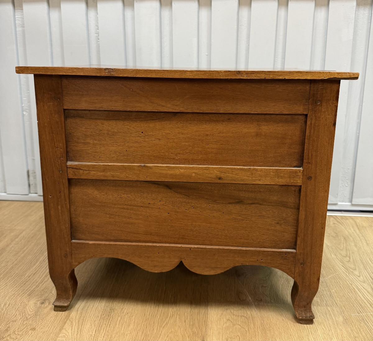 Small Children's Walnut Chest Of Drawers-photo-3