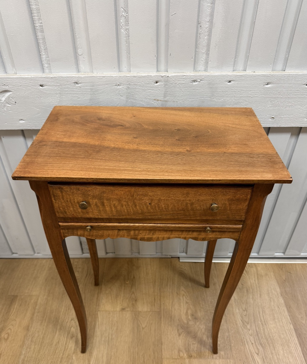 Small Walnut Side Table