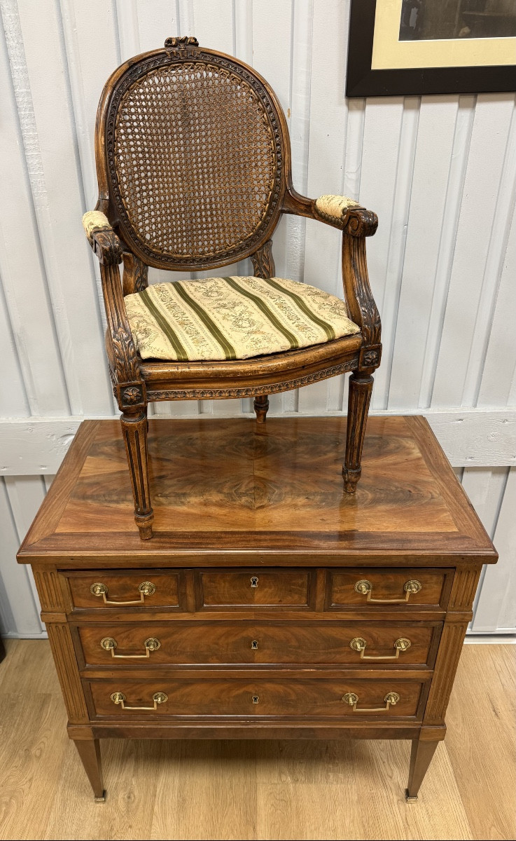 Child's Walnut Armchair
