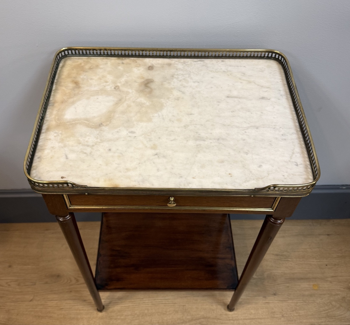 paire de chevets style  Louis XVI en acajou-photo-7