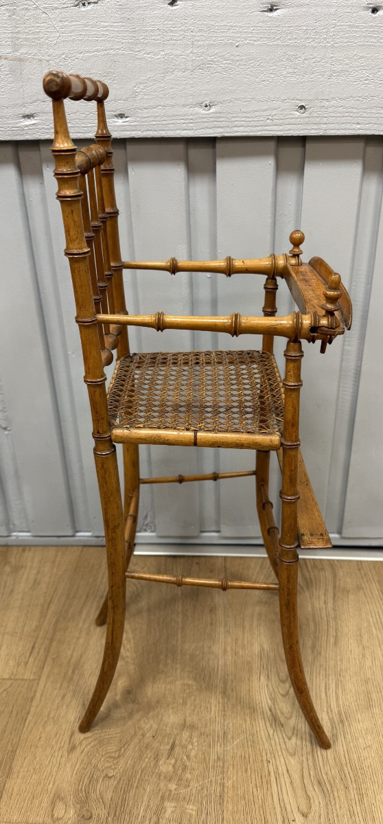 petite chaise haute de poupée-photo-3