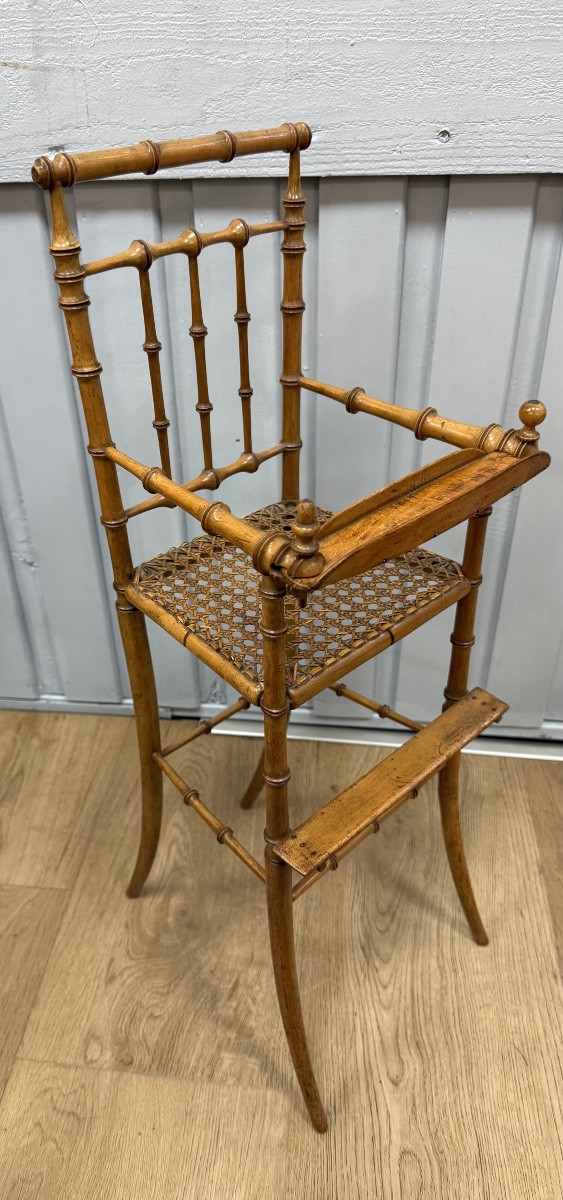 petite chaise haute de poupée-photo-5