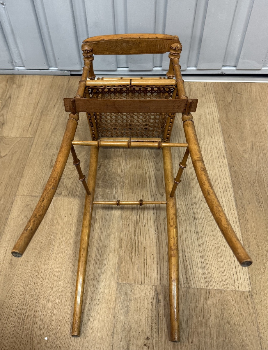 petite chaise haute de poupée-photo-6