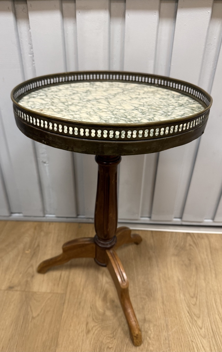 Small Tripod Pedestal Table