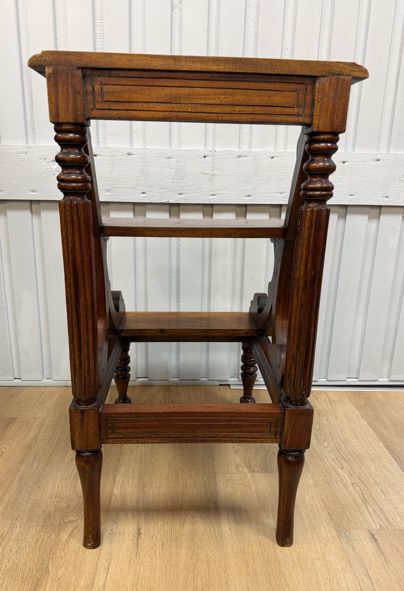 escabeau de bibliothèque de style anglais-photo-4