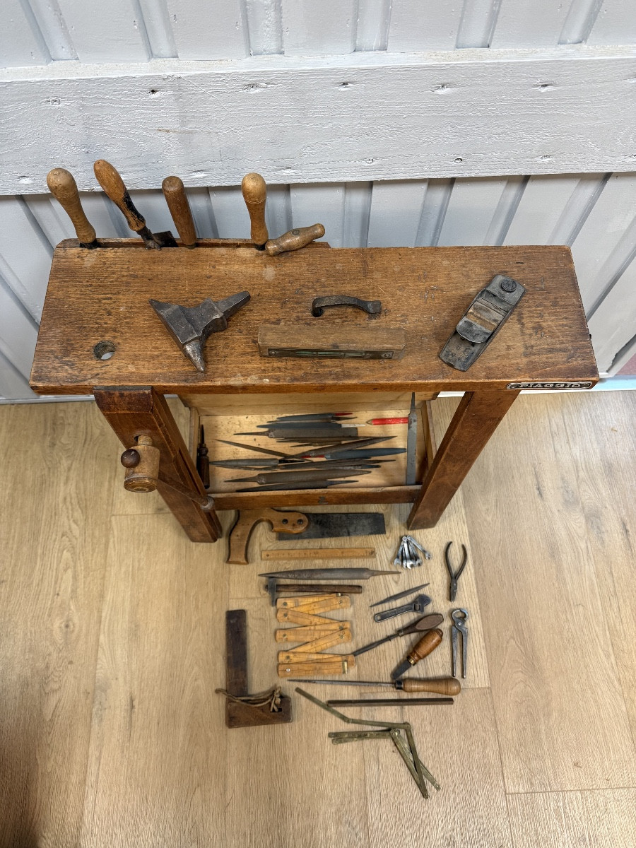 Ancien établi d enfant de la marque Piaggo-photo-4