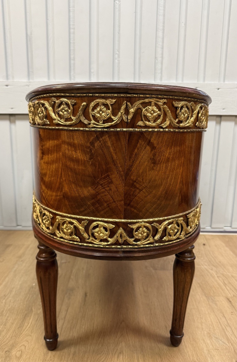 Jardinière de style Louis XVI en acajou-photo-4