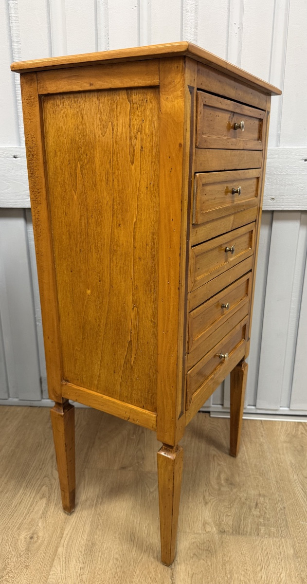 Chiffonnier de style Louis XVI-photo-6