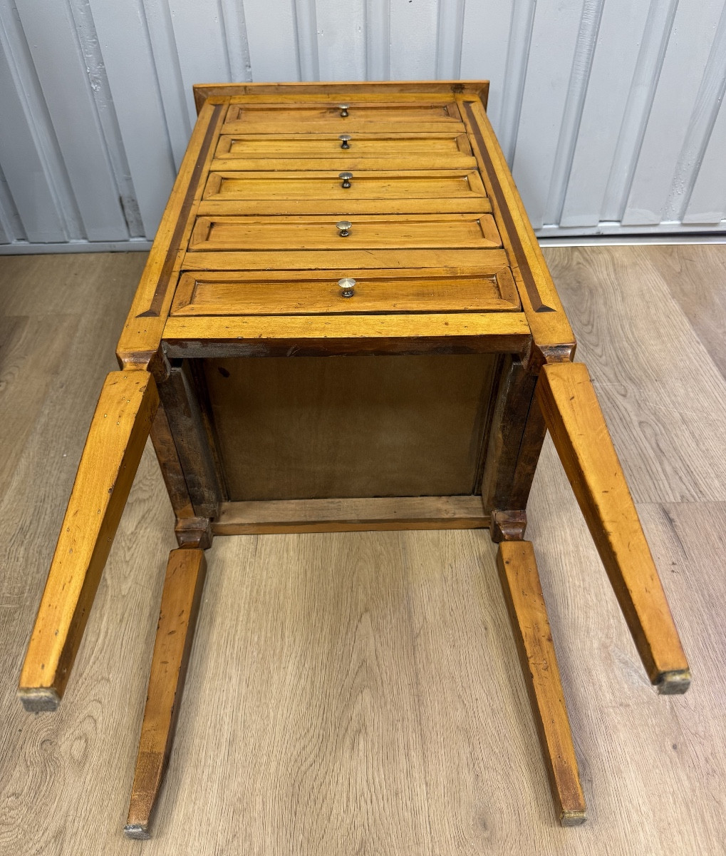 Chiffonnier de style Louis XVI-photo-8