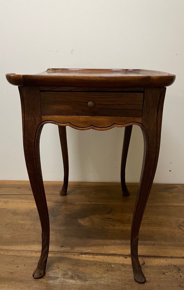 Table dite " Cabaret "  de style Louis XV -photo-1