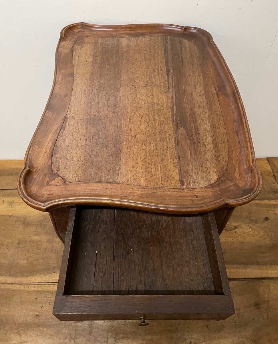 Table dite " Cabaret "  de style Louis XV -photo-5