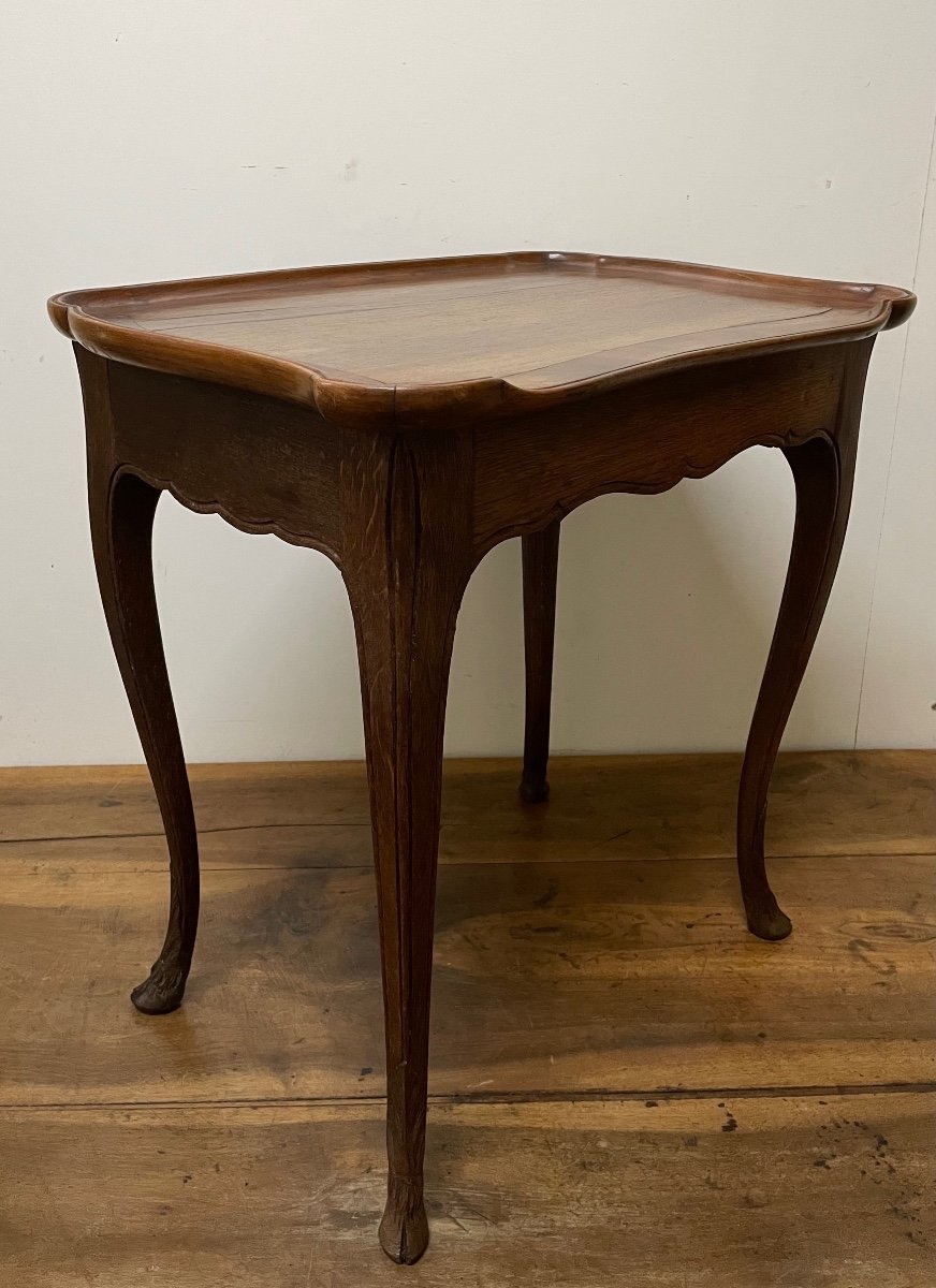 Table dite " Cabaret "  de style Louis XV -photo-7