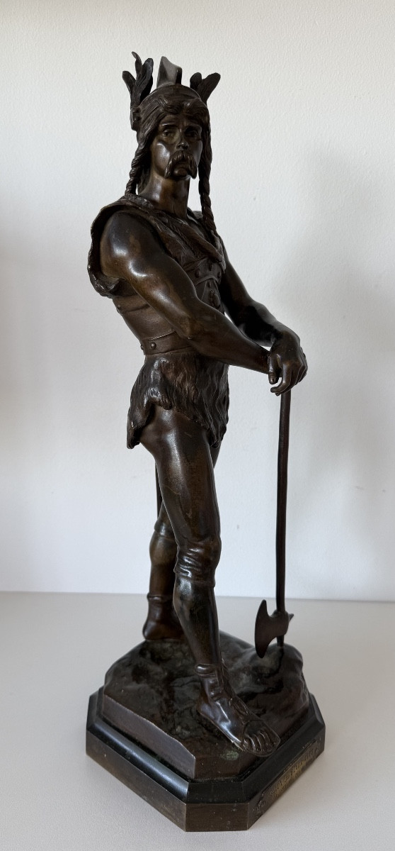 Vercingétorix, Bronze Signed Debut-photo-2