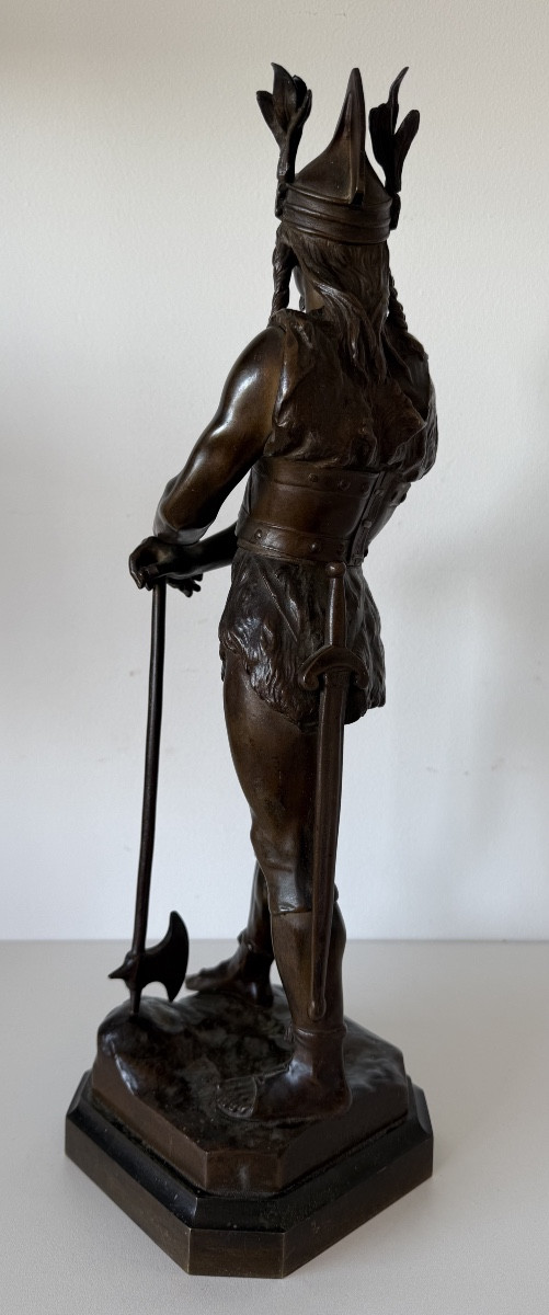 Vercingétorix, Bronze Signed Debut-photo-2