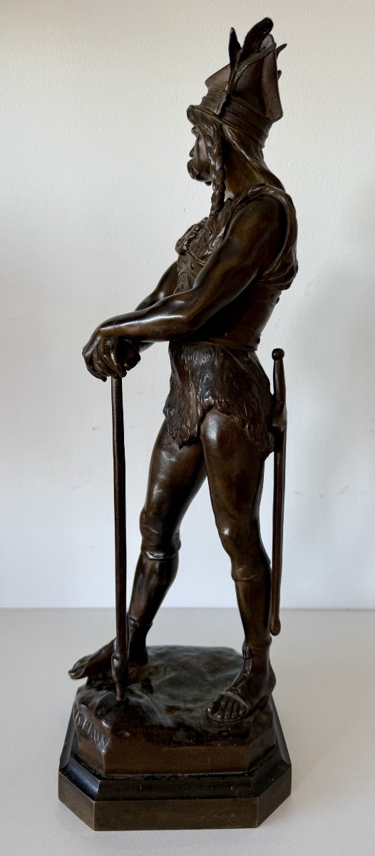 Vercingétorix, Bronze Signed Debut-photo-3