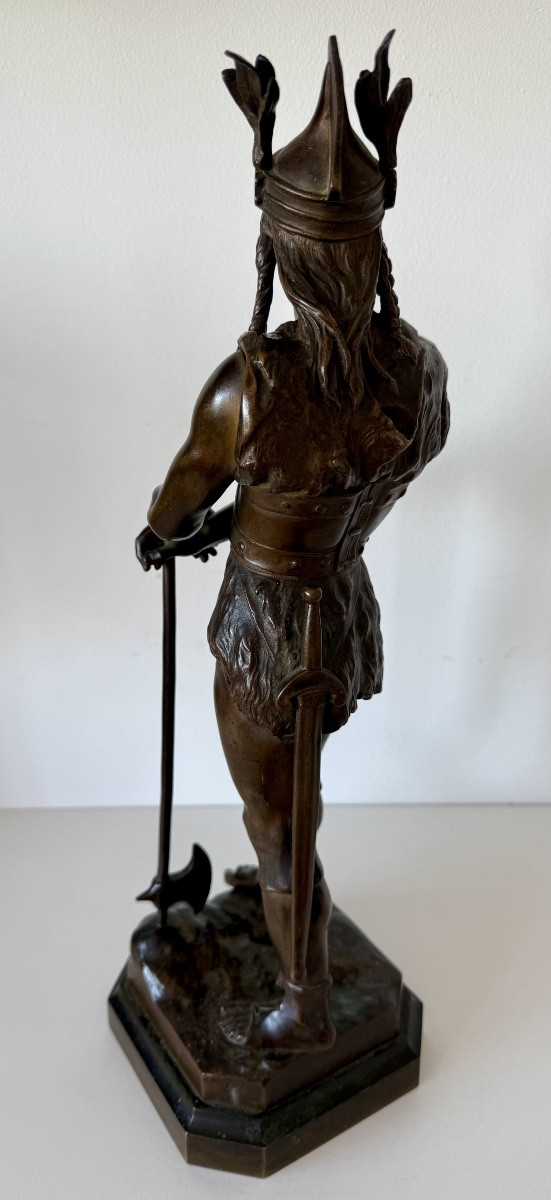 Vercingétorix, Bronze Signed Debut-photo-6