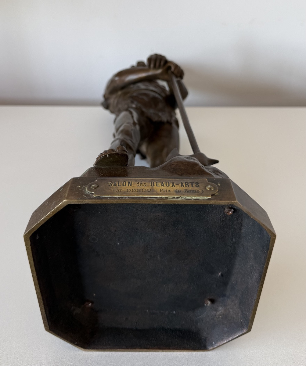 Vercingétorix, Bronze Signed Debut-photo-8