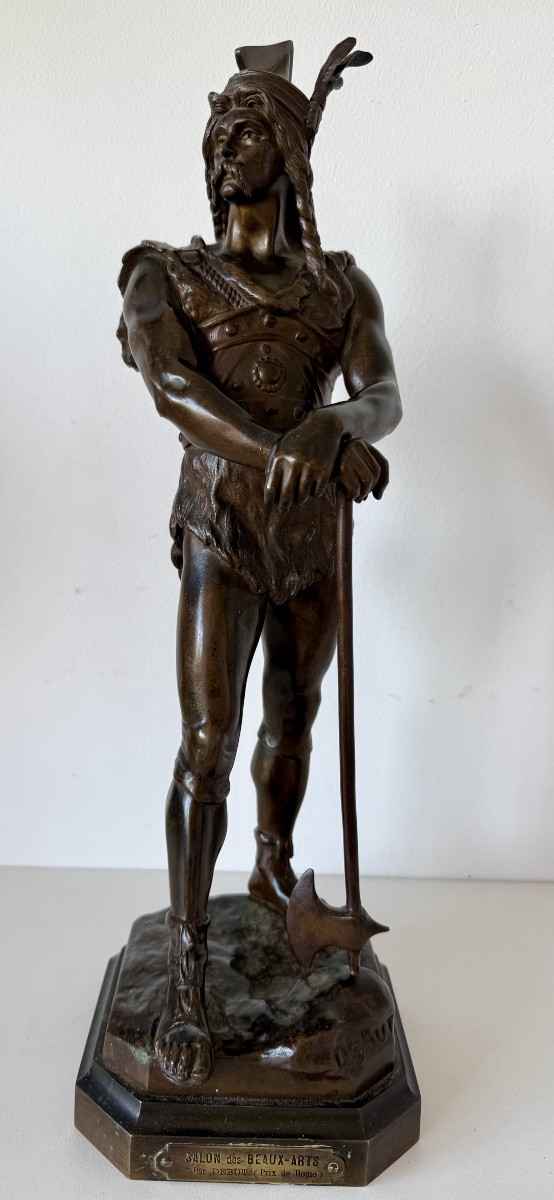 Vercingétorix, Bronze Signed Debut