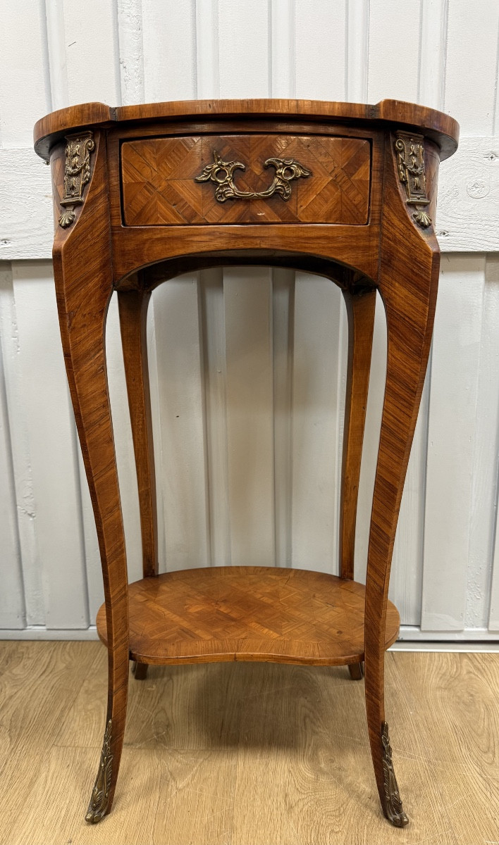Small Louis XV Style Side Table-photo-2