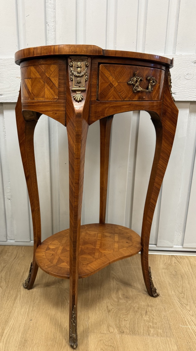 Small Louis XV Style Side Table-photo-3