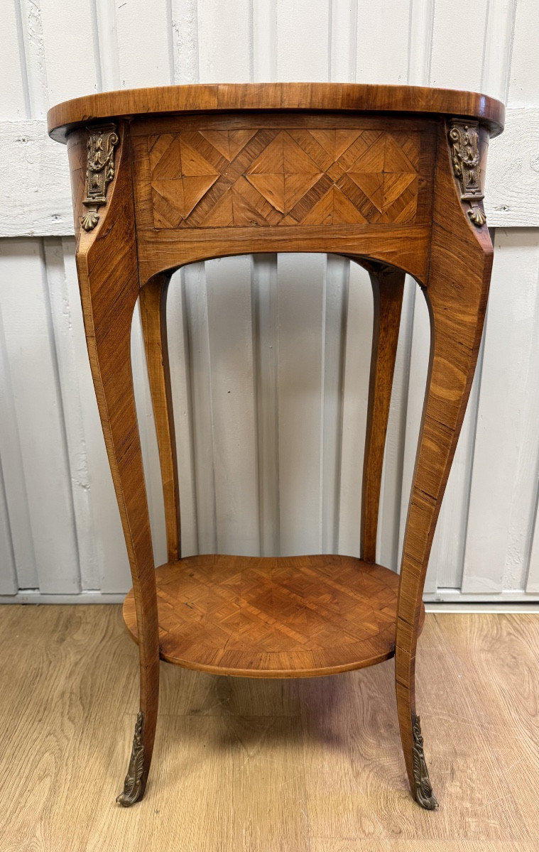 Small Louis XV Style Side Table-photo-2