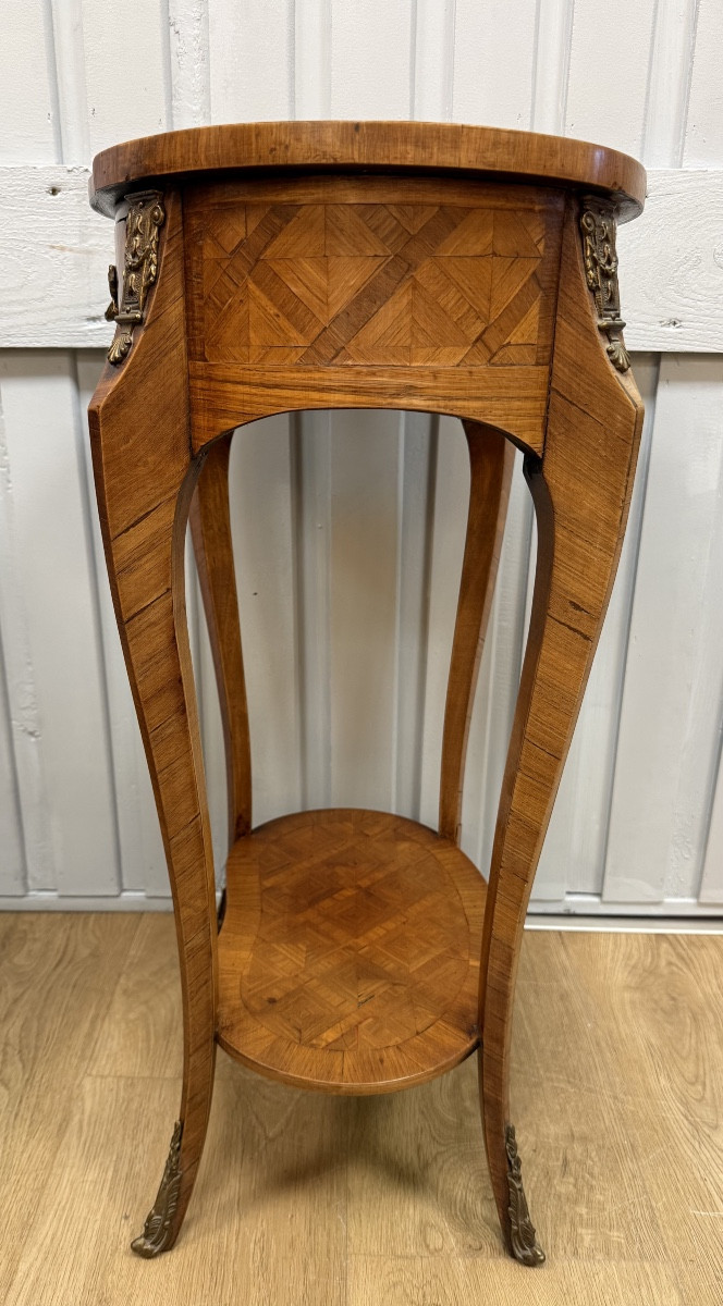 Small Louis XV Style Side Table-photo-4