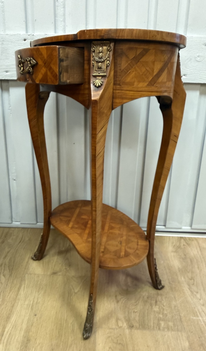 Small Louis XV Style Side Table-photo-5