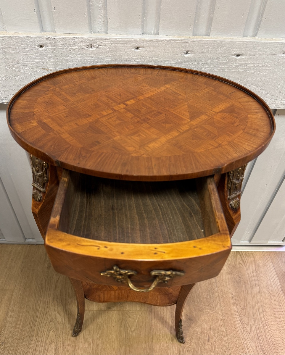 Small Louis XV Style Side Table-photo-6