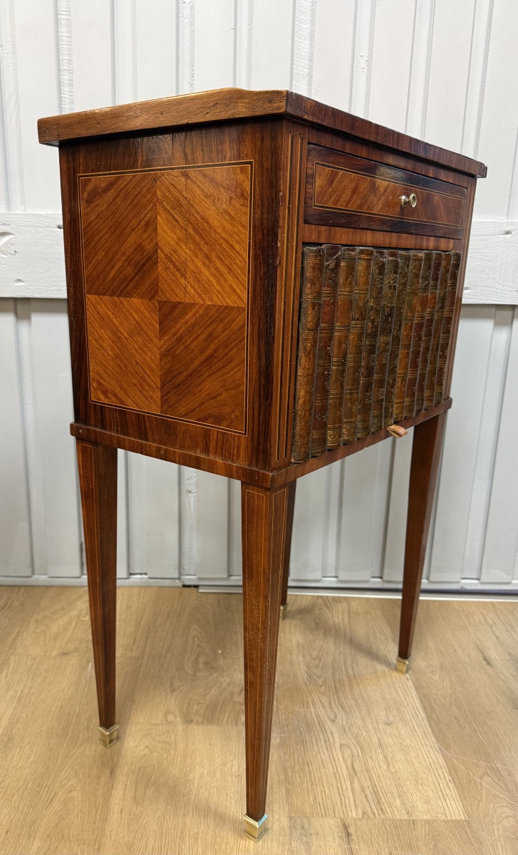 Side Table With Faux Book Front-photo-6
