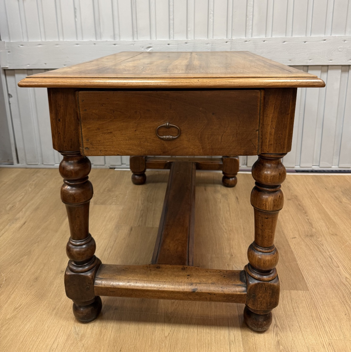 Louis XIII Style Walnut Table-photo-1