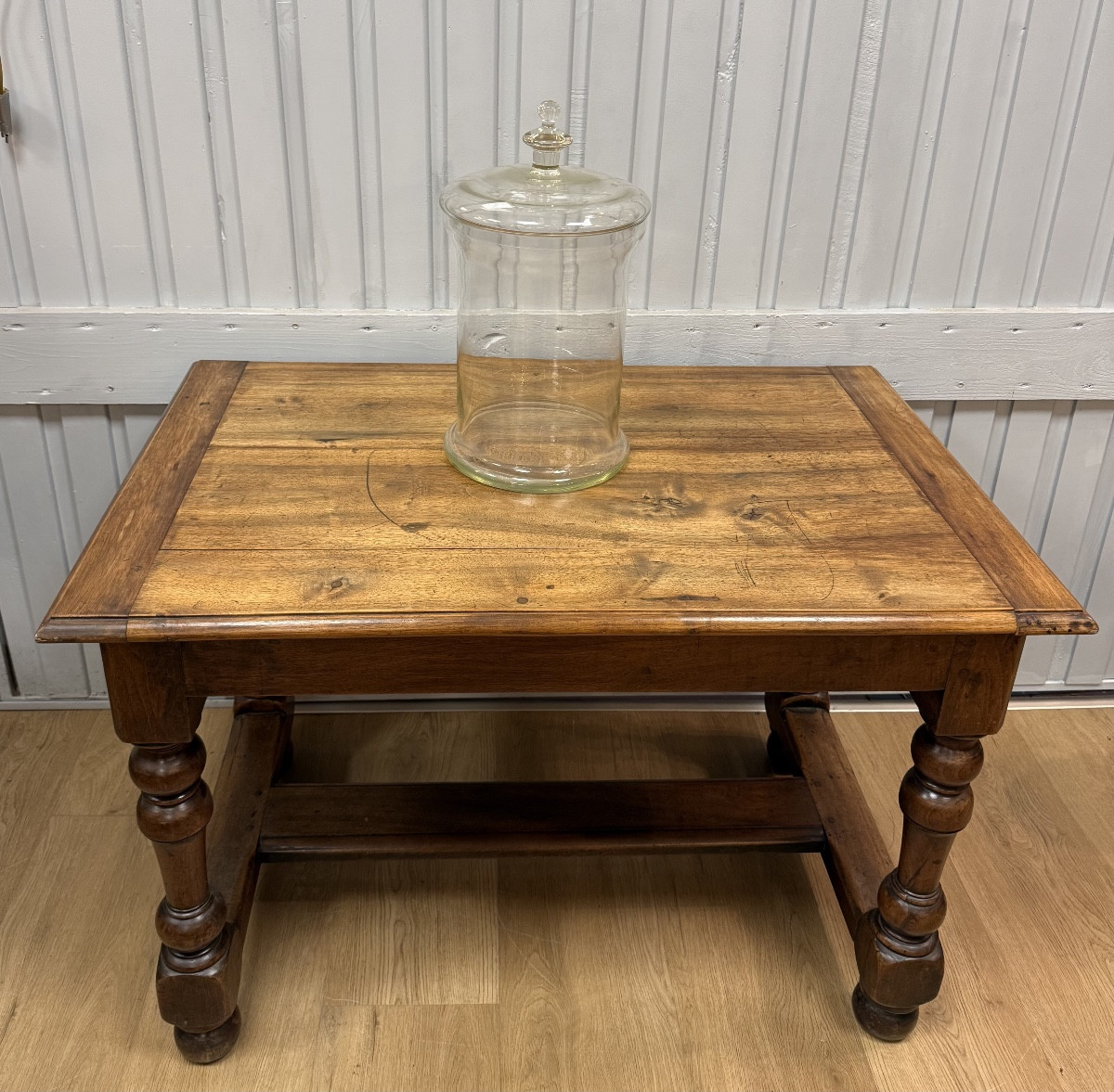 Louis XIII Style Walnut Table-photo-6