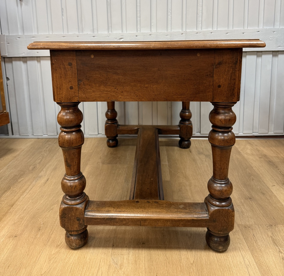 Louis XIII Style Walnut Table-photo-7