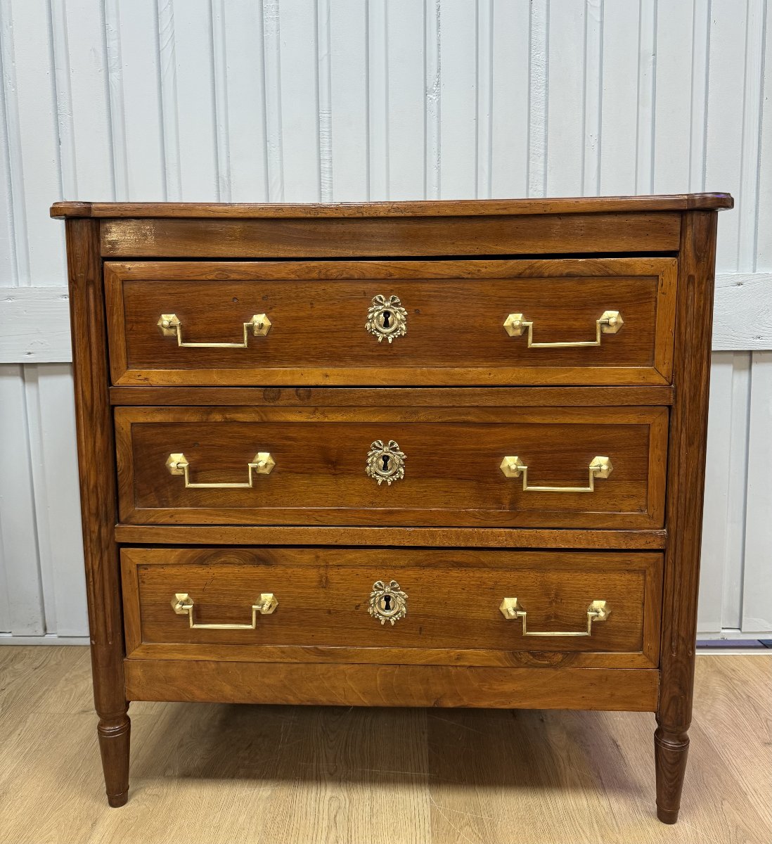Louis XVI Style Small Chest Of Drawers-photo-2