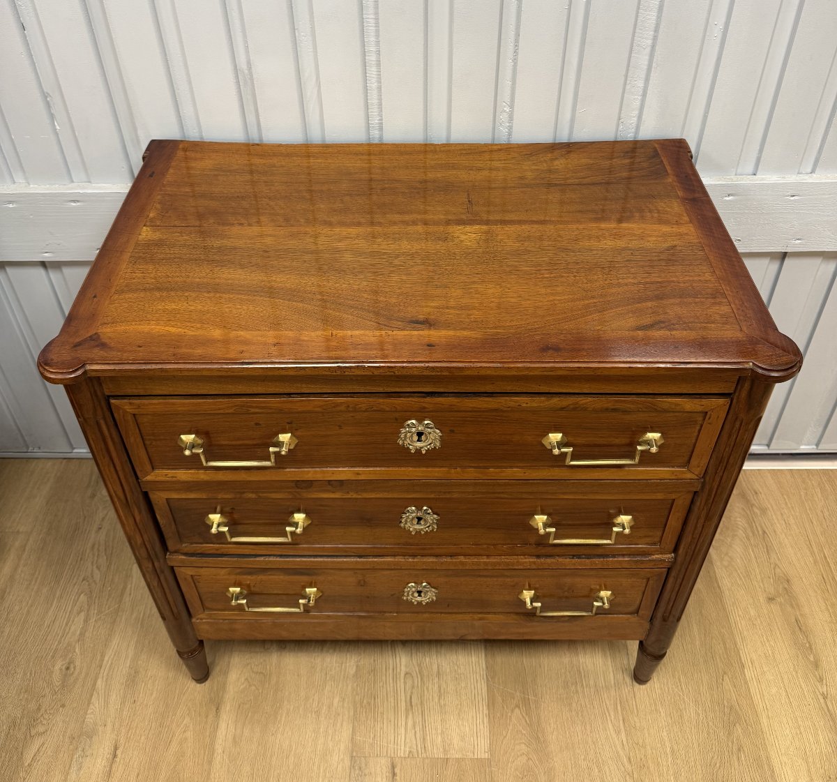 Louis XVI Style Small Chest Of Drawers-photo-6