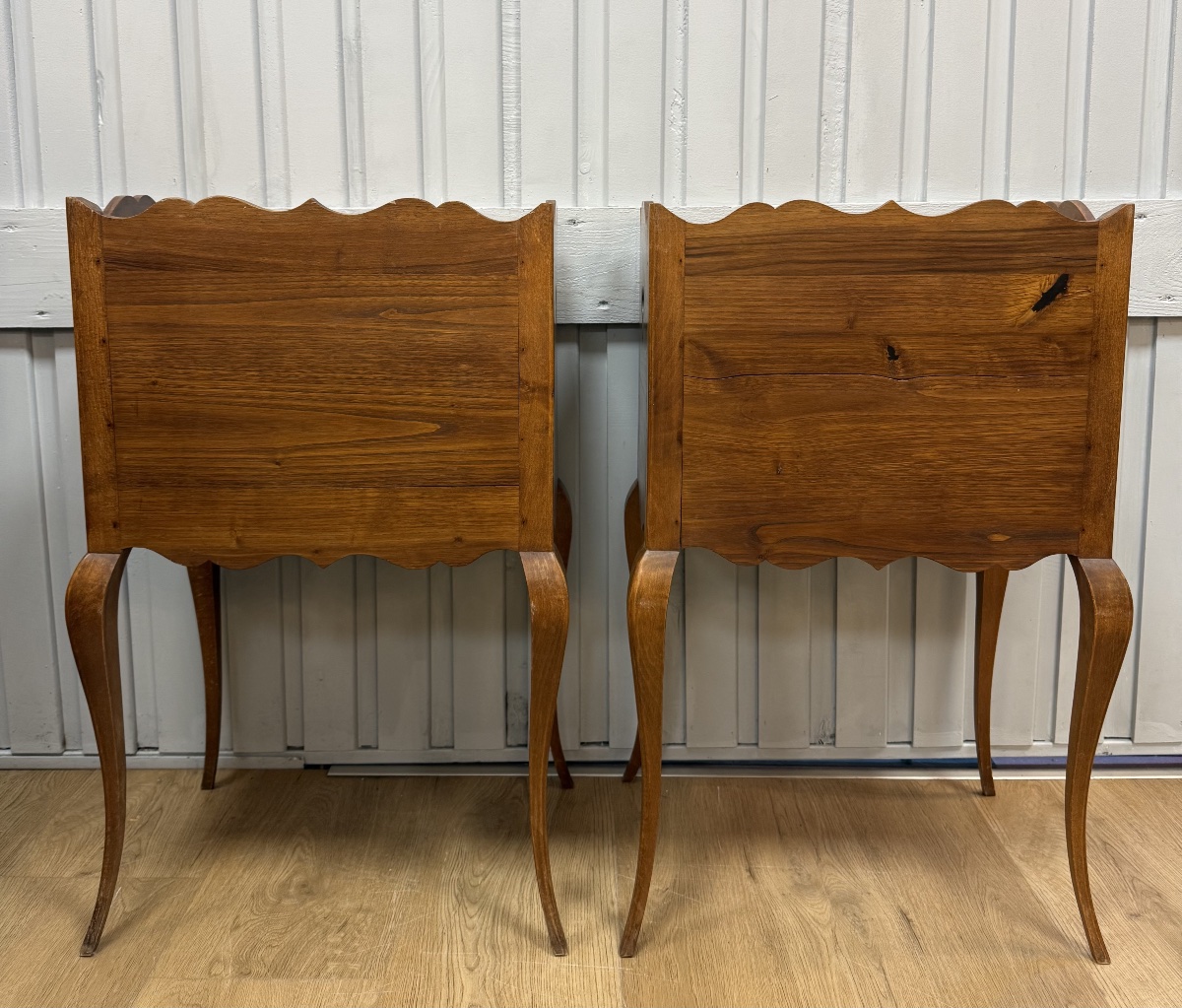 Pair Of Louis XVI-style Bedside Tables-photo-1
