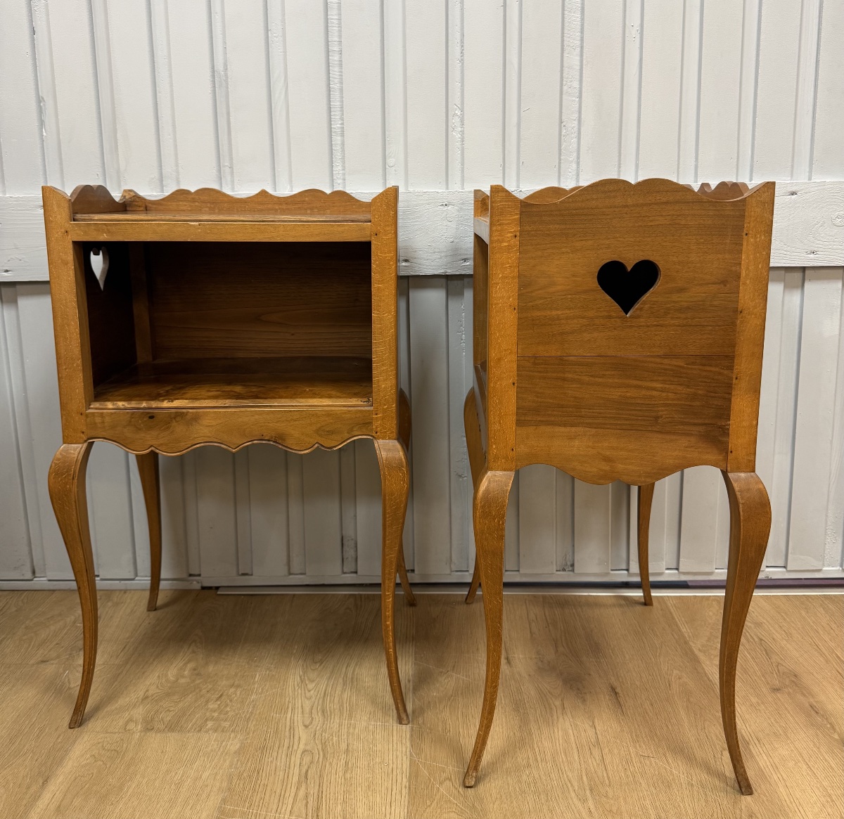Pair Of Louis XVI-style Bedside Tables-photo-3