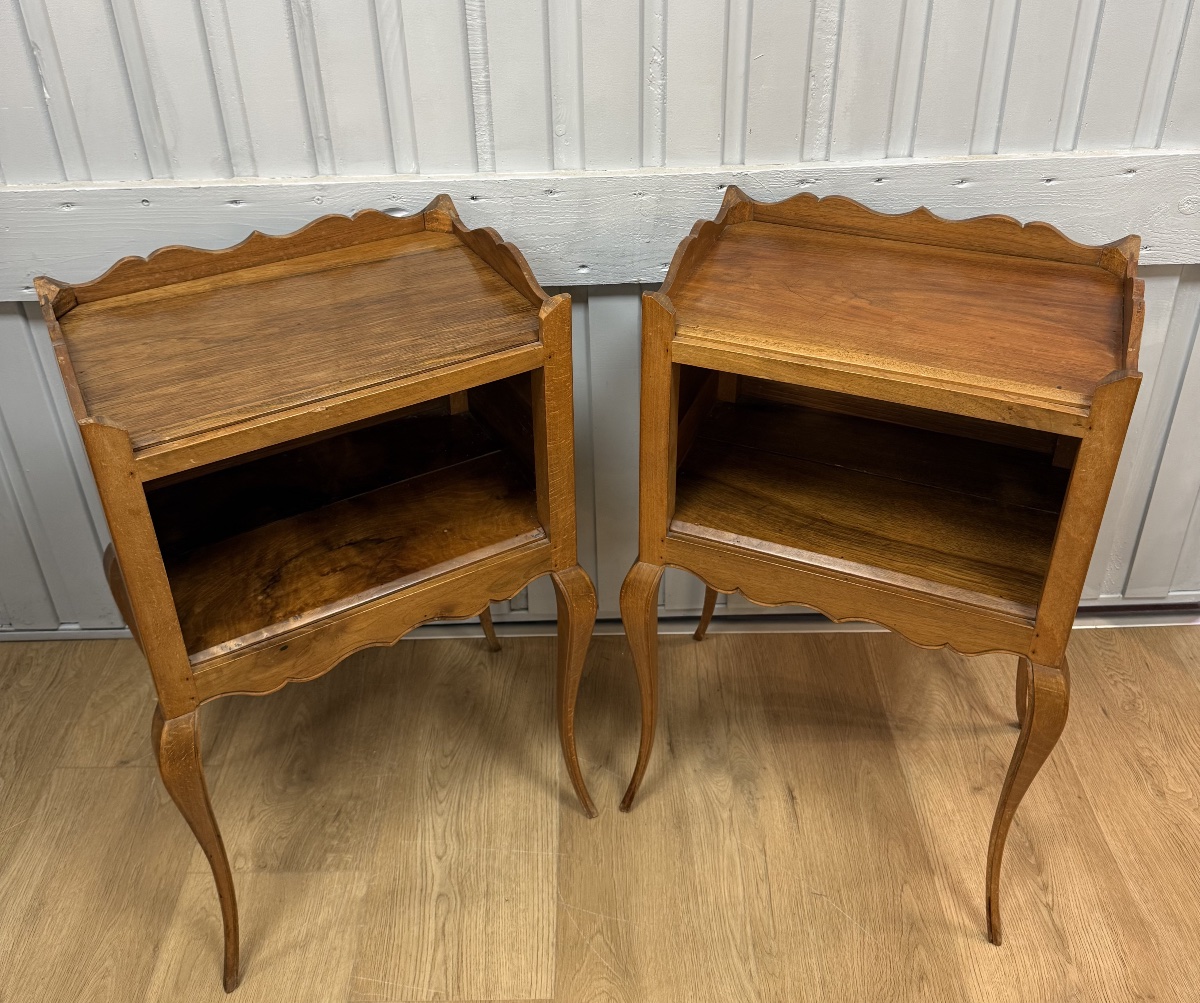 Pair Of Louis XVI-style Bedside Tables-photo-7