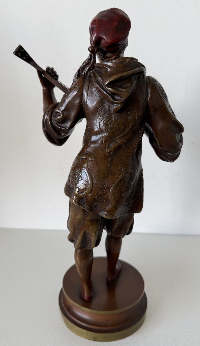 The Neapolitan Singer, Bronze Bust-photo-4