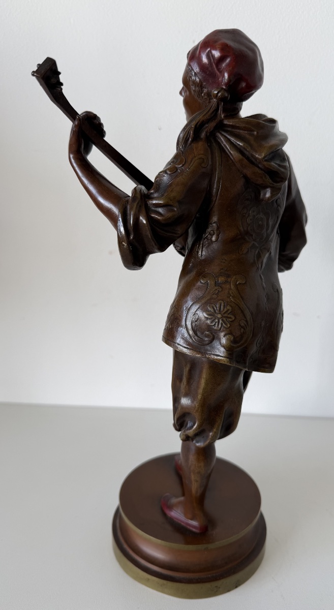 The Neapolitan Singer, Bronze Bust-photo-5