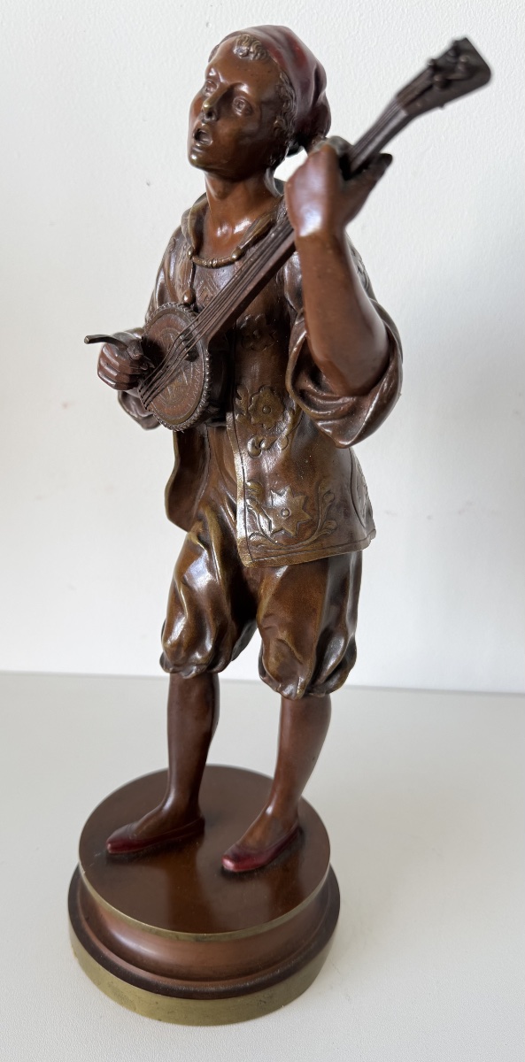 The Neapolitan Singer, Bronze Bust-photo-7
