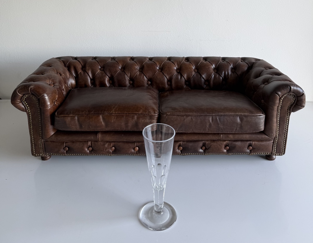 Canapé Chesterfield ,  meuble  de maîtrise