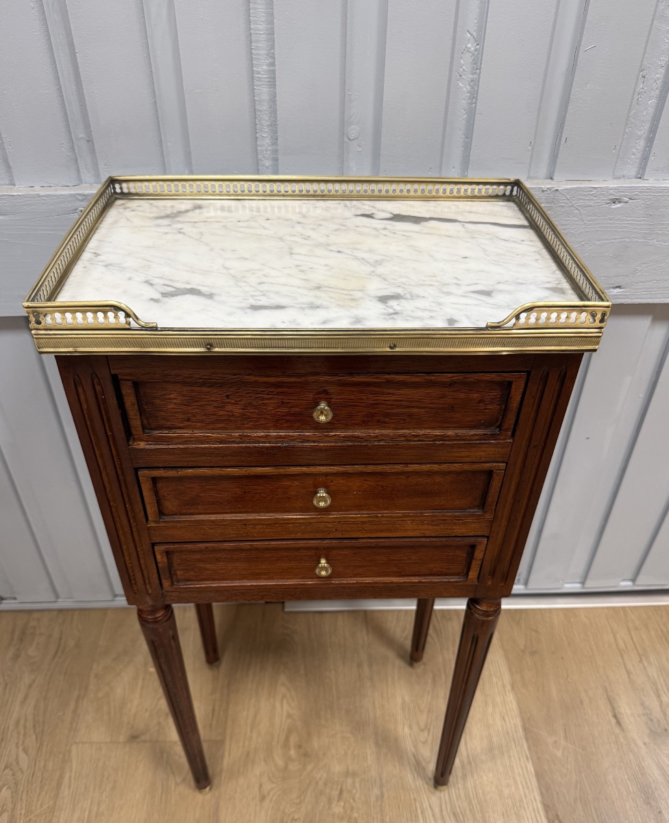 Louis XVI-style Chest Of Drawers-photo-8