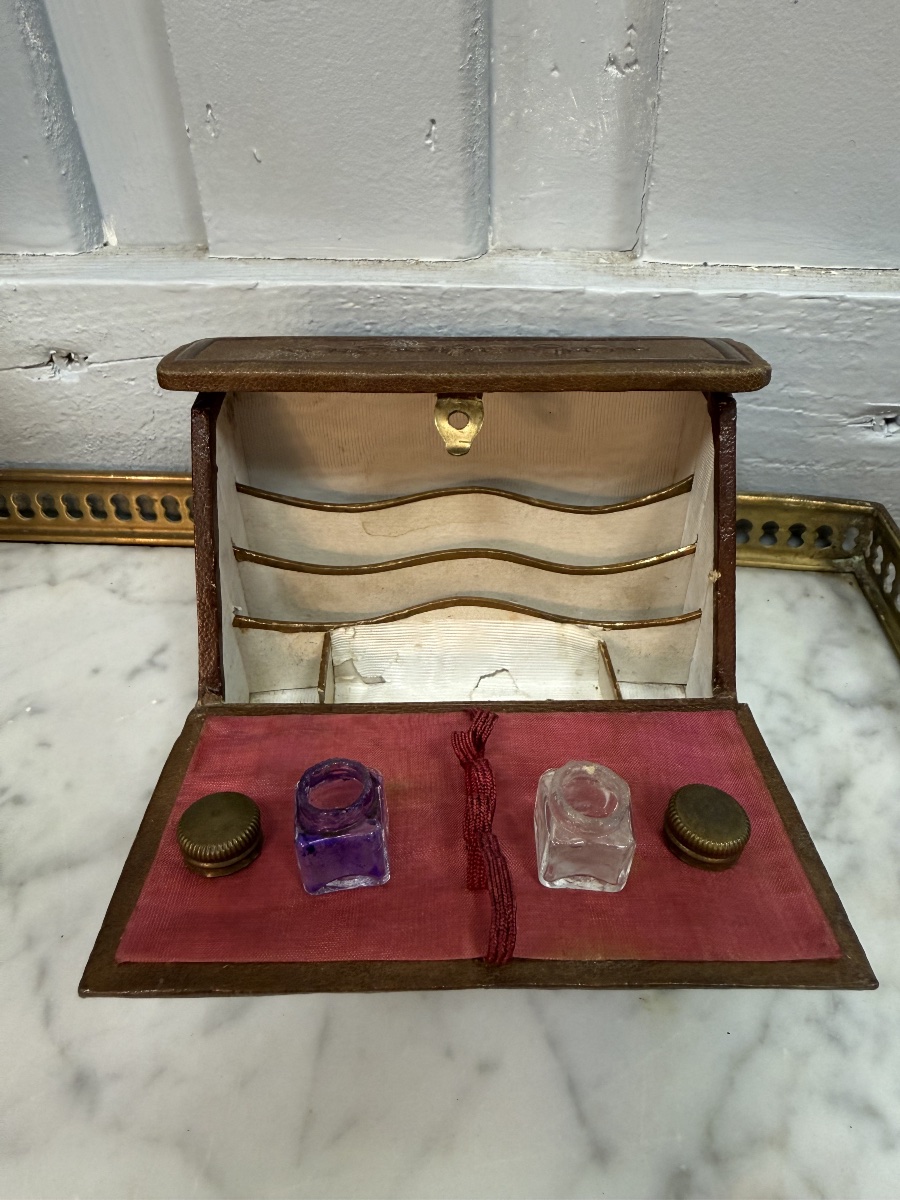 Petit coffret à papeterie de maitrise -photo-5