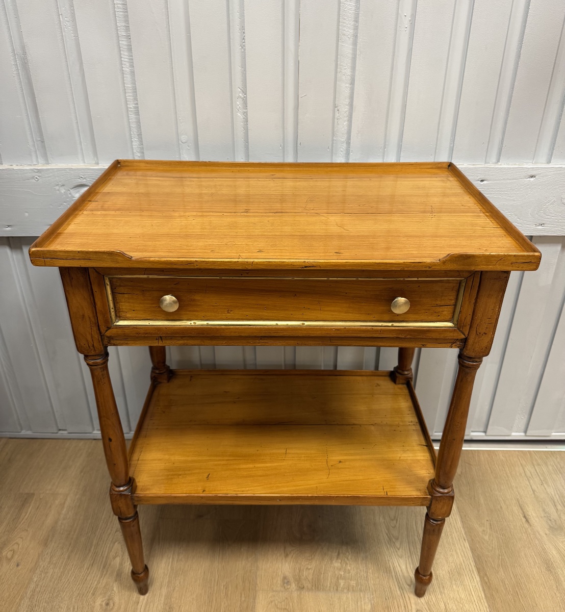 Side Table Made Of Cherry Wood-photo-7